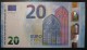 20 EURO S004C1 Draghi Italy Serie SF Perfect  UNC - 20 Euro