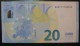 20 EURO S004I3 Draghi Italy Serie SD Ch11 Perfect  UNC - 20 Euro