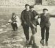 Carte Photo TELOCHE ND DU RANCHER HIVER 1932 33 PATINAGE SUR  LA MARE PROFESSEUR ENFANTS - Autres & Non Classés