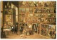 David Teniers - L´archevêque Léopold Guillaume Contemplant Les Peintures - écrite Et Timbrée (pour Jeu-concours) 2 Scans - Peintures & Tableaux
