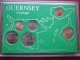 Guernsey 1979 1981 6 Coin Set  Collection UNC: 1 Penny - 1 Pound - Guernsey