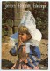 Folklore De Bretagne - Fillette En Costume De FOUESNANT - écrite Non Timbrée - 2 Scans - Autres & Non Classés