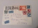 Chine / China PRC 1957 Franked Air Mail Cover From TIBET To Sweden  ( Lettre Brief) - Storia Postale