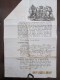 GIBRALTAR - Sir Robert Thomas Wilson, Governor Sign 1848 Bill Of Health To Ship Proceed To CANARY ISLANDS - Historical Documents