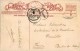 AUSTRALIA AUSTRALIE Sur CPA ADELAÏDE Zoological  Vers MARSEILLE Oblitération TAXE Carte Année 1909 Taxée - Briefe U. Dokumente