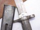 Delcampe - BELLE BAIONNETTE SUEDE 1896 - BEAUX MARQUAGES + GOUSSET CUIR - Armes Blanches