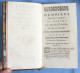 Delcampe - Mémoires Pour Servir à L'Histoire De Madame De MAINTENON / E.O. AMSTERDAM 1755-56 / Ex-libris De La Beaumelle - 1701-1800