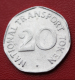 Token Jeton Aluminium " 20 National Transport Token / Class 508 Train" Chemin De Fer - Firma's