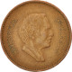 Monnaie, Jordan, Hussein, 5 Fils, 1/2 Qirsh, 1978, TTB, Bronze, KM:36 - Jordanie