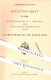 Original Patent - H. Stolzenberg , C. Gronert In Berlin U. Richard Auffm Ordt In Schwelm , 1877 , Steinbohrmaschine !! - Documenti Storici