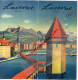 SUISSE - DEPLIANT TOURISTIQUE LUCERNE-ANNEES 40- HOTELS ET CURIOSITES- LAC DES QUATRE CANTONS - Dépliants Touristiques