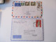 Delcampe - Belegeposten Indien 1950er-70er Jahre. 68 Stück. Luftpostbriefe In Die Schweiz / GA / Aerogramme Usw. Interessant??!! - Covers & Documents