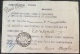 Avviso Di Raccomandata Osp. Civ. Vicenza 29/5/45 Francobollo 1 Lira F.lli Bandiera - Poste Exprèsse