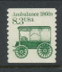 USA 1985 Scott # 2128 And 2128a. Transportation Issue: Ambulance 1860s, Set Of 2, MNH (**). - Roulettes