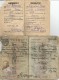 Rare Germany-Ukraine 1942 Set Of Soviet Passport+bilingual Ausweis (German Part Typed By Ukrainian Transliteration!) - 1939-45