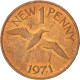 Monnaie, Guernsey, Elizabeth II, New Penny, 1971, SUP, Bronze, KM:21 - Guernsey