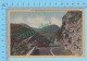Great Smoky Mountains  (  Winding Highway Cut Thru Solid Rock In The Heart Of Mountains  ) Linen Postcard CPSM 2 Scans - Smokey Mountains