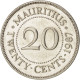 Monnaie, Mauritius, 20 Cents, 1987, SPL, Nickel Plated Steel, KM:53 - Mauritius