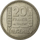 Monnaie, Algeria, 20 Francs, 1949, Paris, FDC, Copper-nickel, KM:E1 - Algérie
