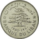 Monnaie, Lebanon, Livre, 1980, FDC, Nickel, KM:E15 - Líbano