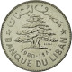 Monnaie, Lebanon, Livre, 1980, FDC, Nickel, KM:E15 - Lebanon