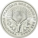 Monnaie, FRENCH AFARS & ISSAS, 5 Francs, 1968, Paris, FDC, Aluminium - Otros – Africa