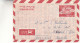 Israël - Aérogramme De 1954 - Airmail