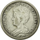 Monnaie, Pays-Bas, Wilhelmina I, 25 Cents, 1913, TTB, Argent, KM:146 - 25 Cent