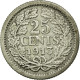 Monnaie, Pays-Bas, Wilhelmina I, 25 Cents, 1913, TTB, Argent, KM:146 - 25 Centavos