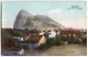 GIBRALTAR - Rock From La Pedrera - Colorisée écrite Timbre Enlevé - 2 Scans - Gibilterra