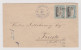 Costa Rica 1903-04-27 San Jose Brief Nach Triest Mit AK-Stempel - Costa Rica
