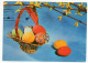 Joyeuses Pâques---Oeufs Décorés,fleurs Cpsm 15 X 10 Foto Vladimir Slajchrt--carte Glacée-timbre - Pâques