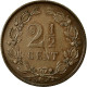 Monnaie, Pays-Bas, William III, 2-1/2 Cent, 1886, SUP, Bronze, KM:108.1 - 1849-1890 : Willem III