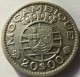 PORTUGAL -Mozambique - 20 Escudos 1952 SILVER  COIN  Used  -- 2 Scans - Portogallo