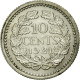 Monnaie, Pays-Bas, Wilhelmina I, 10 Cents, 1921, SUP+, Argent, KM:145 - 10 Cent