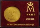 Delcampe - ESPAÑA. BICENTENARIO DE CARLOS III. SET DE 2 MEDALLAS, PLATA Y COBRE. 1.988. ESPAGNE. SPAIN - Royal/Of Nobility