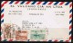 PERU  Scott # 440,458,465 On AIRMAIL ADVERTISING COVER Circa 1950 - Peru