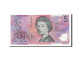 Billet, Australie, 5 Dollars, 1995, NEUF - 1992-2001 (Polymer)