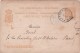 LUXEMBOURG 1879. CARTE ENTIER 10c. ENTRÉE FRANCE BLEUE LUXEMBOURG PARIS  / 6620 - Other & Unclassified