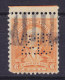 United States Perfin Perforé Lochung "2-15" 1932 6 C. Washington (2 Scans) - Perforados