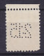 United States Perfin Perforé Lochung "2-15" 1932 6 C. Washington (2 Scans) - Perfins