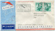 AUTRICHE PREMIER VOL AUA WIEN - ROMA DEPART WIEN 27-6-58 - First Flight Covers