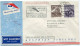 AUTRICHE PREMIER VOL AUA WIEN - FRANKFURT DEPART WIEN 4-5-53 - First Flight Covers