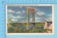 USA New York  ( George Washington Bridge New York City)  CPSM Linen Post Card 2 Scans - Brücken Und Tunnel