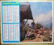 -- ALMANACH DES P.T.T. 1979  OBERTHUR -  DOUBLE FACE - NEVACHE (Hautes-Alpes) -  CLELLES-EN-TRIEVES - Grand Format : 1971-80