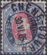 Heimat GE CHENE-BOURG 1885-06-30 Voll-Stempel Auf Telegraphen-Marke 50 C. Selten - Télégraphe