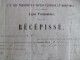 Récépissé CIe Gle Des Paquebots à Vapeur. Ligne Péninsulaire 1857 Saint Nazaire à Lisbonne. Champagne, Vin,... - Transportmiddelen