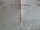 Lettre à En Tête Et LAS Autographe De Léon Amouroux  Editeur. Paris 192? - Autographes