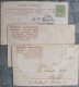 LOT 3X Litho Chromo ILLUSTRATEUR  Tuck 495 Paillettes Fleurs Pot Trefle Trefles Voeux Nouvel An 1905 Et 1906 - Other & Unclassified