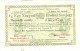 Billet Loterie Royale De Hongrie - Janvier 1910 - Lotterielose